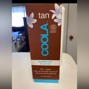 NWT COOLA Sunless Tan Dry Oil Mist - 70%+ Organic - Antioxidant Rich Dry Oil